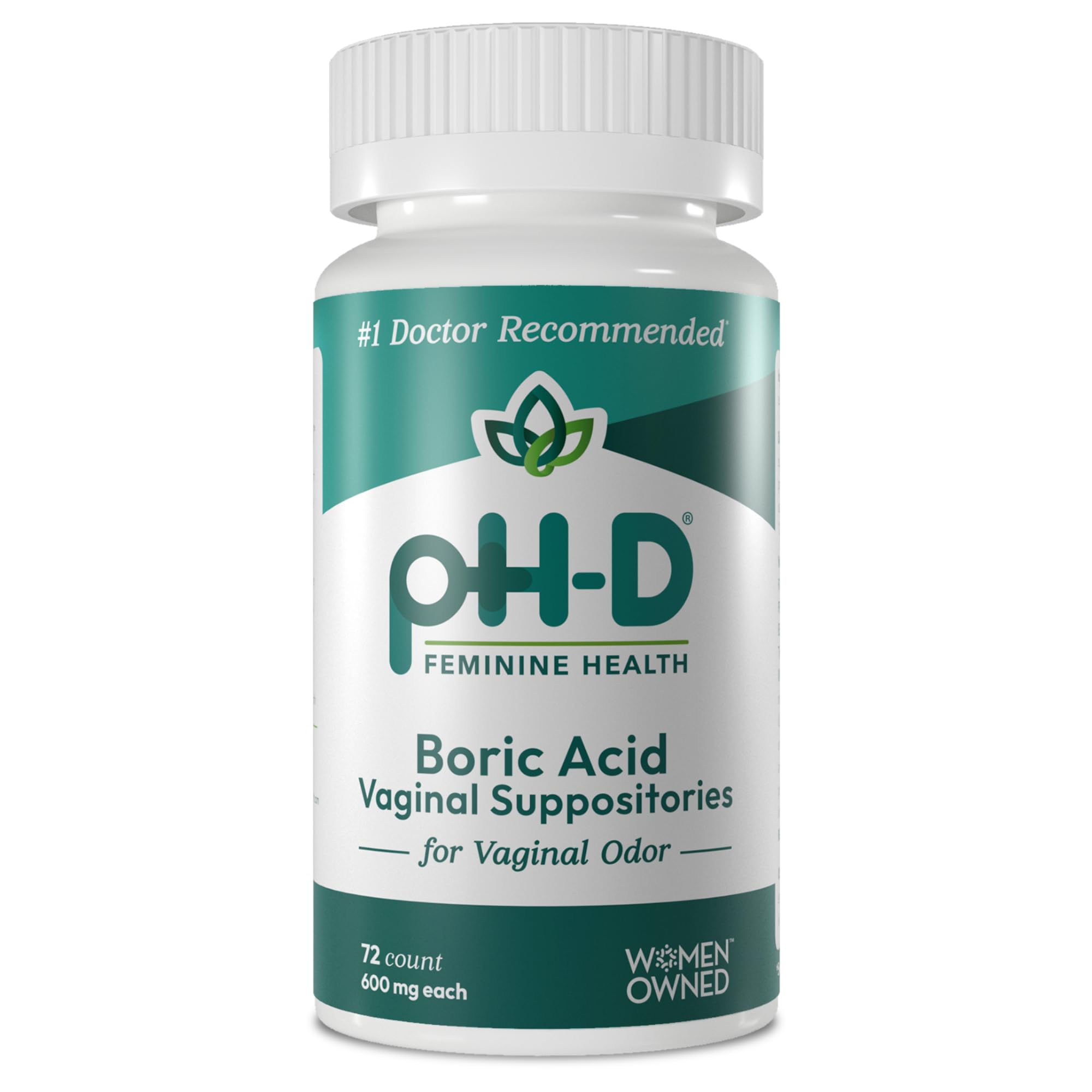 pH-D Boric Acid Suppositories for Feminine Health