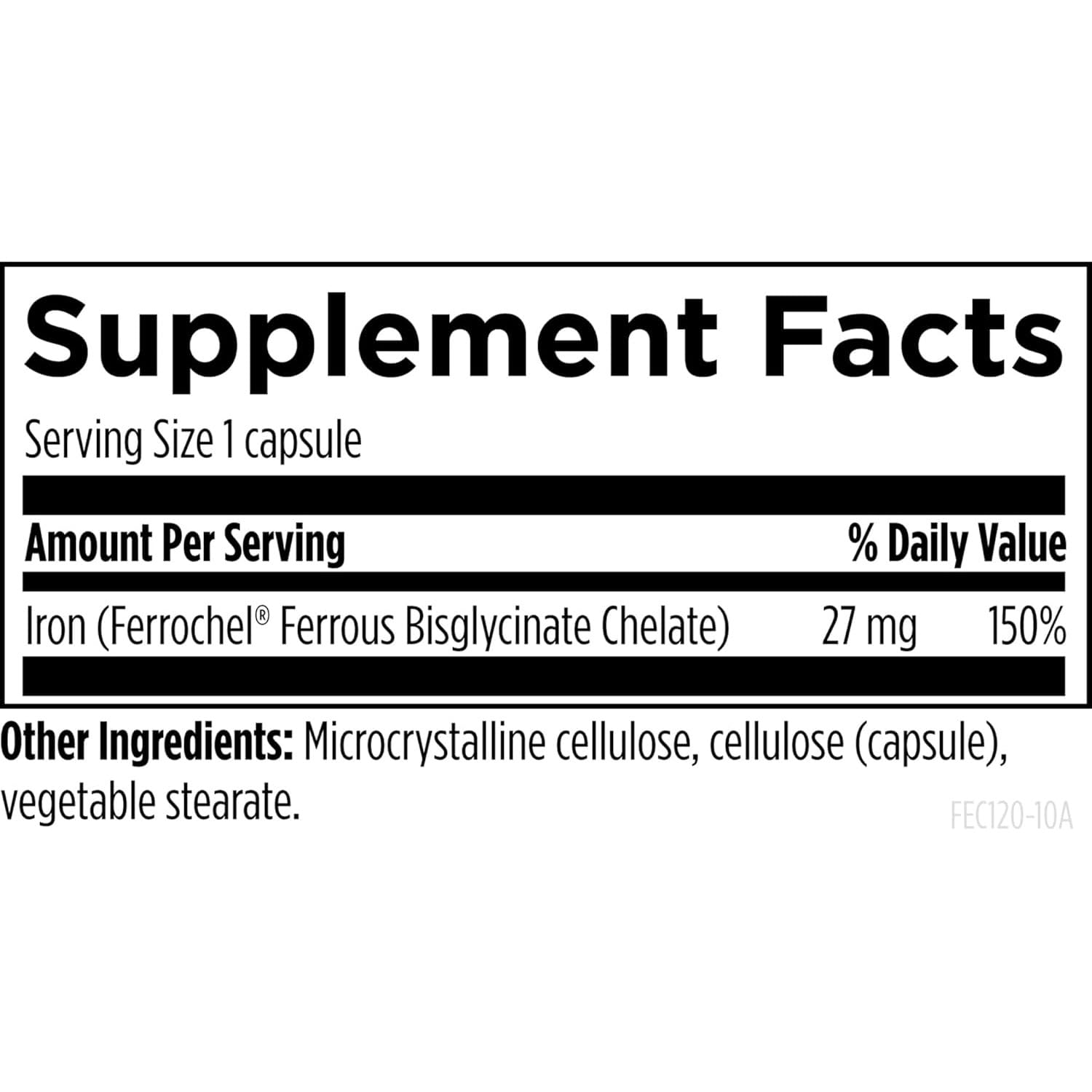 Ferrochel Chelated Iron Supplement by Designs for Health

