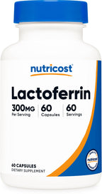 Nutricost Lactoferrin Supplement - Vegetarian & Gluten-Free

