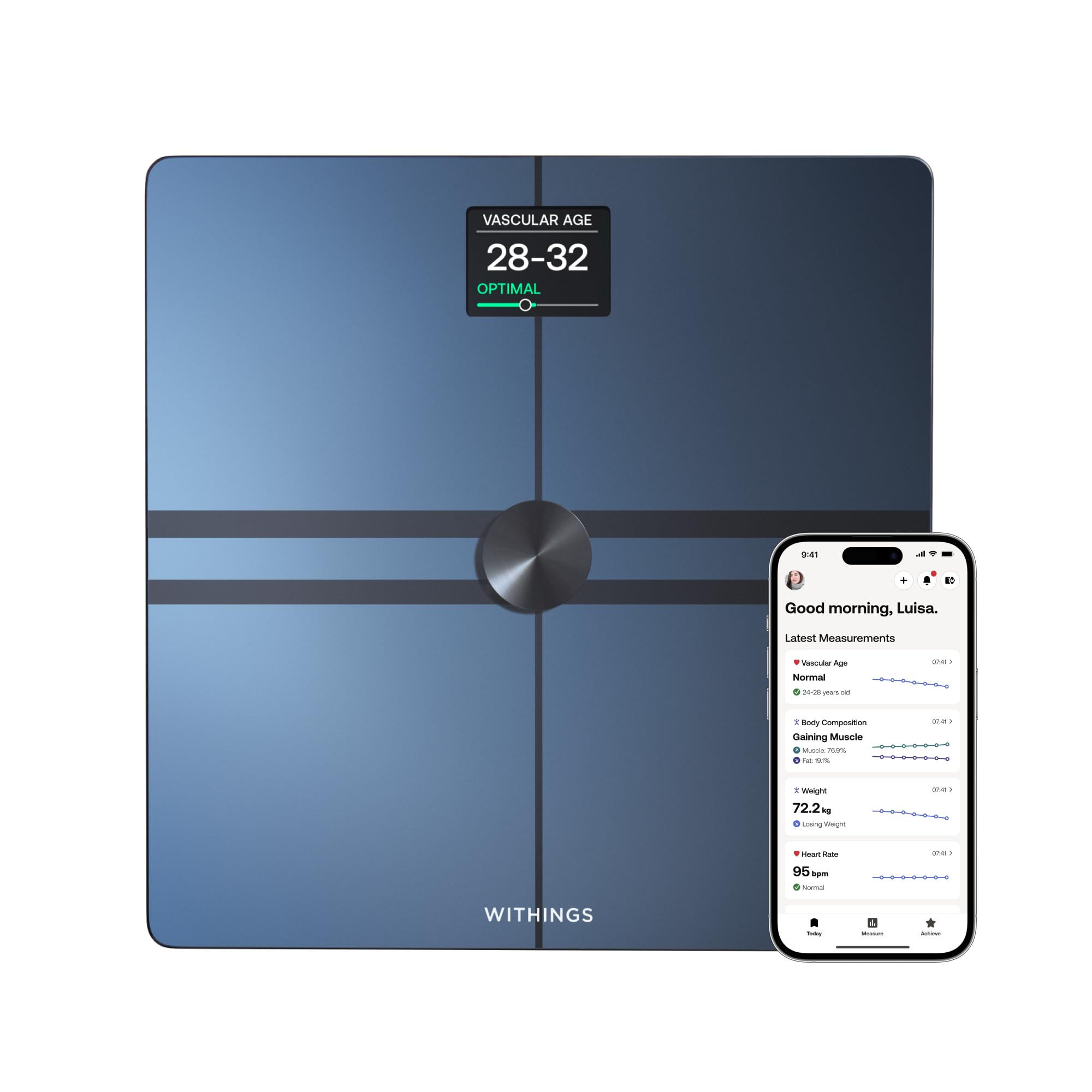 Withings Body Comp Scale - Full Body Analysis

