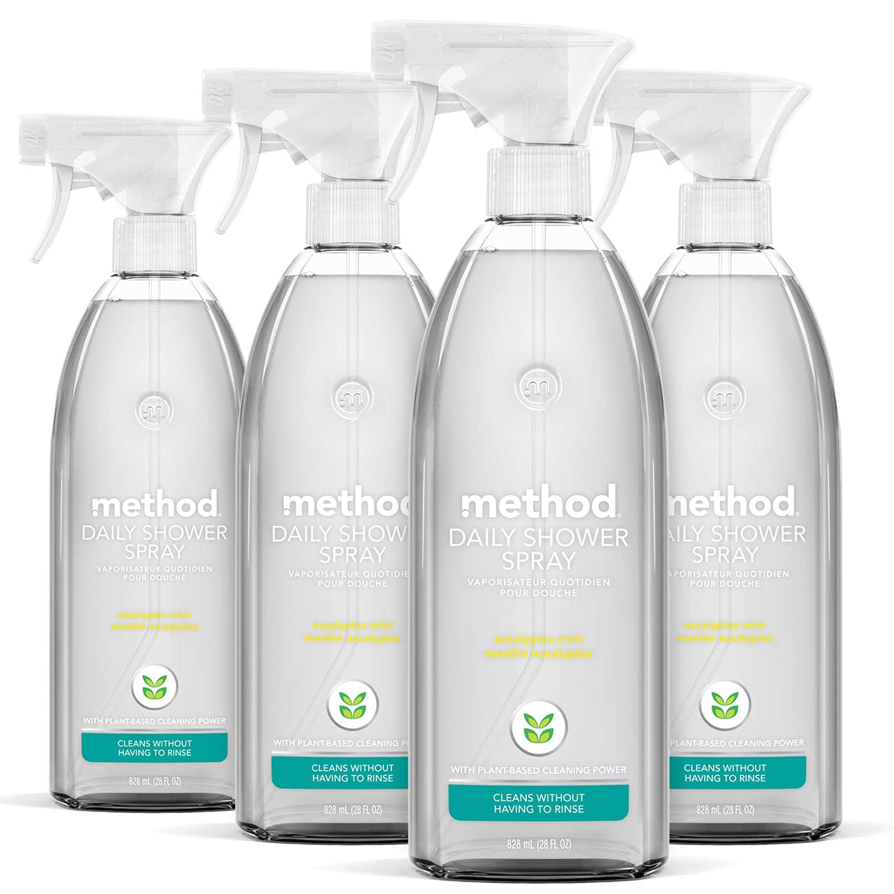 Method Daily Shower Cleaner Spray Eucalyptus Mint Bathroom Cleaner