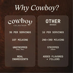 Cowboy Colostrum Powder Grass Fed Immune and Gut Support

