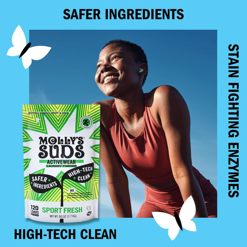 Molly's Suds Active Wear Detergent Extra Strength

