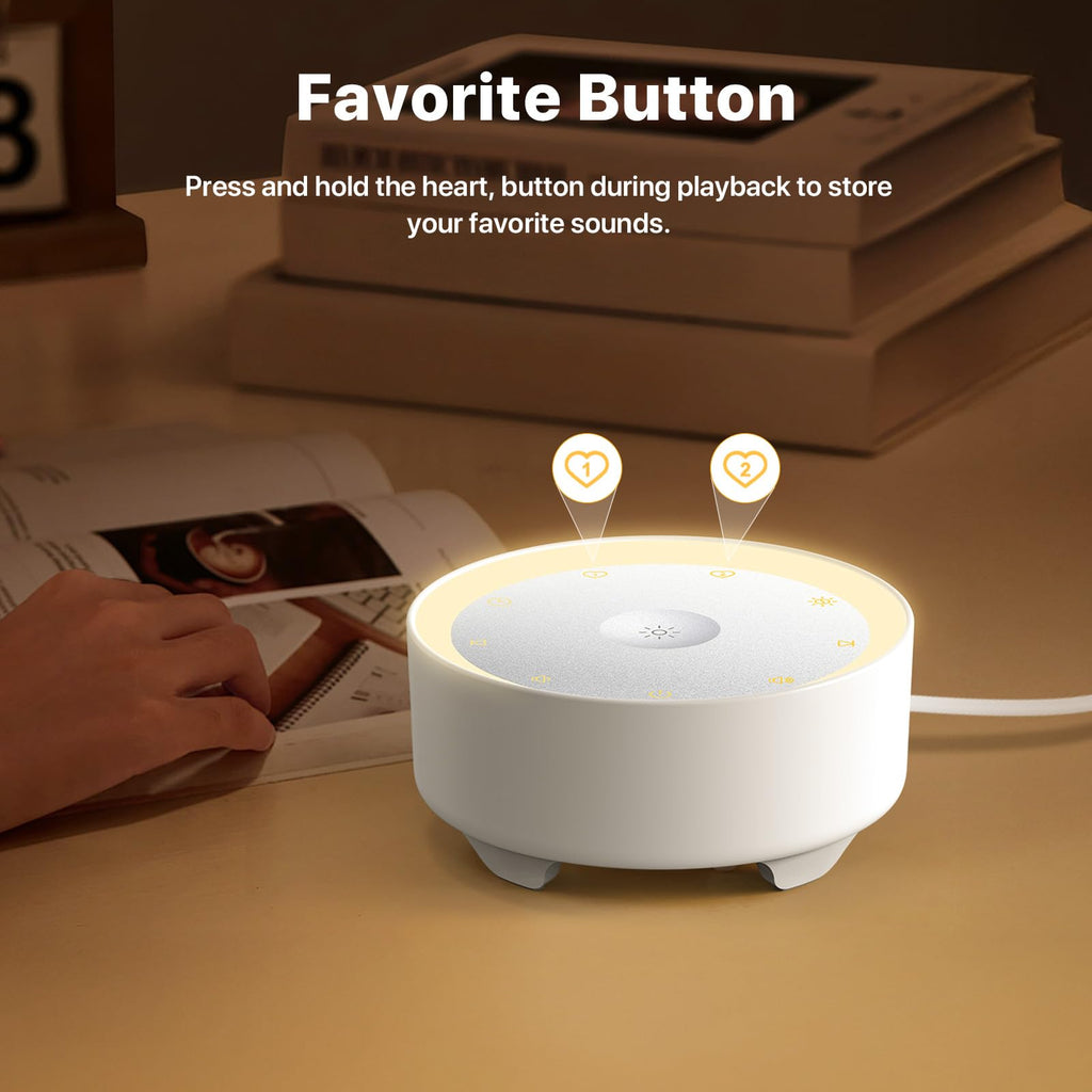 Kipcush Noise Machine for Sleep – USB Powered


