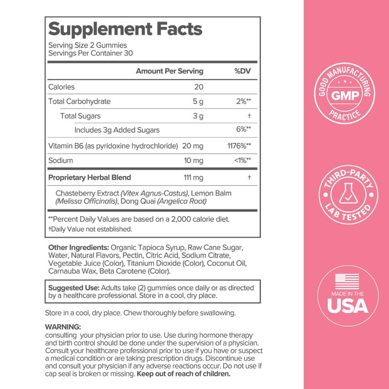 O Positiv FLO PMS Gummies for Women Proactive Relief

