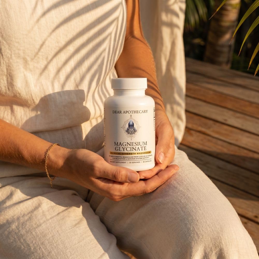 Magnesium Glycinate Chelated Supplement | Gentle Absorption

