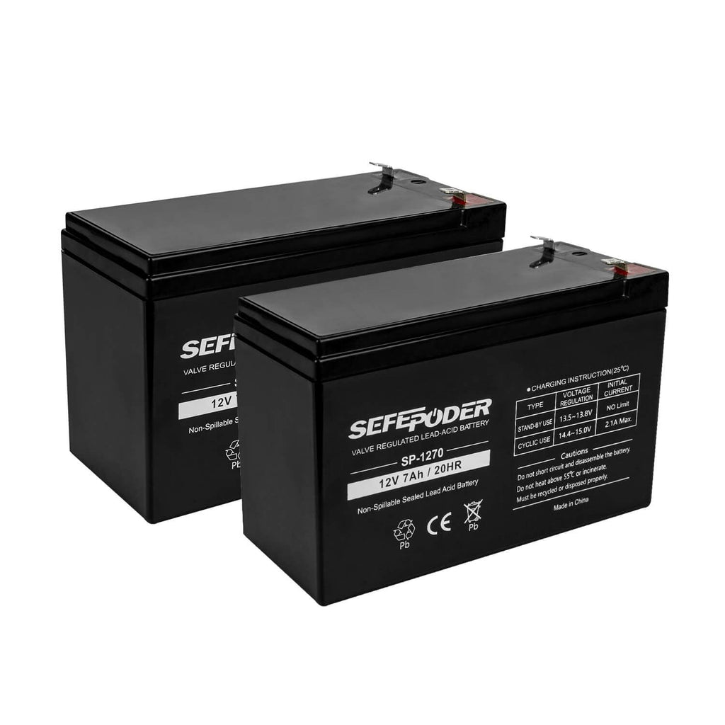 SEFEPODER Sealed Lead-Acid Battery SLA Rechargeable

