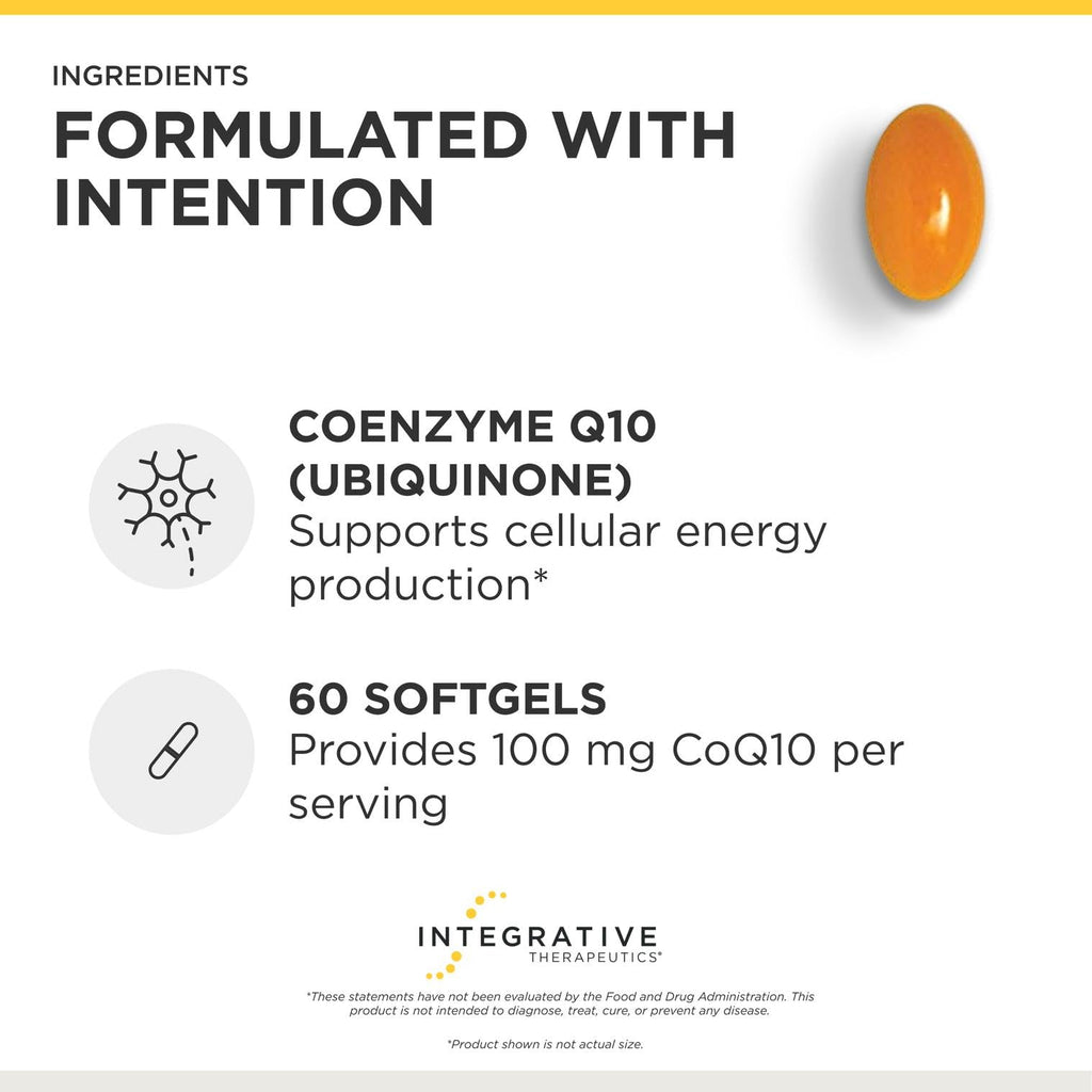 Integrative Therapeutics CoQ10 Supplement for Heart & Brain

