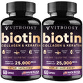 Vitboost Biotin Hair Growth Vitamins for Men and Women