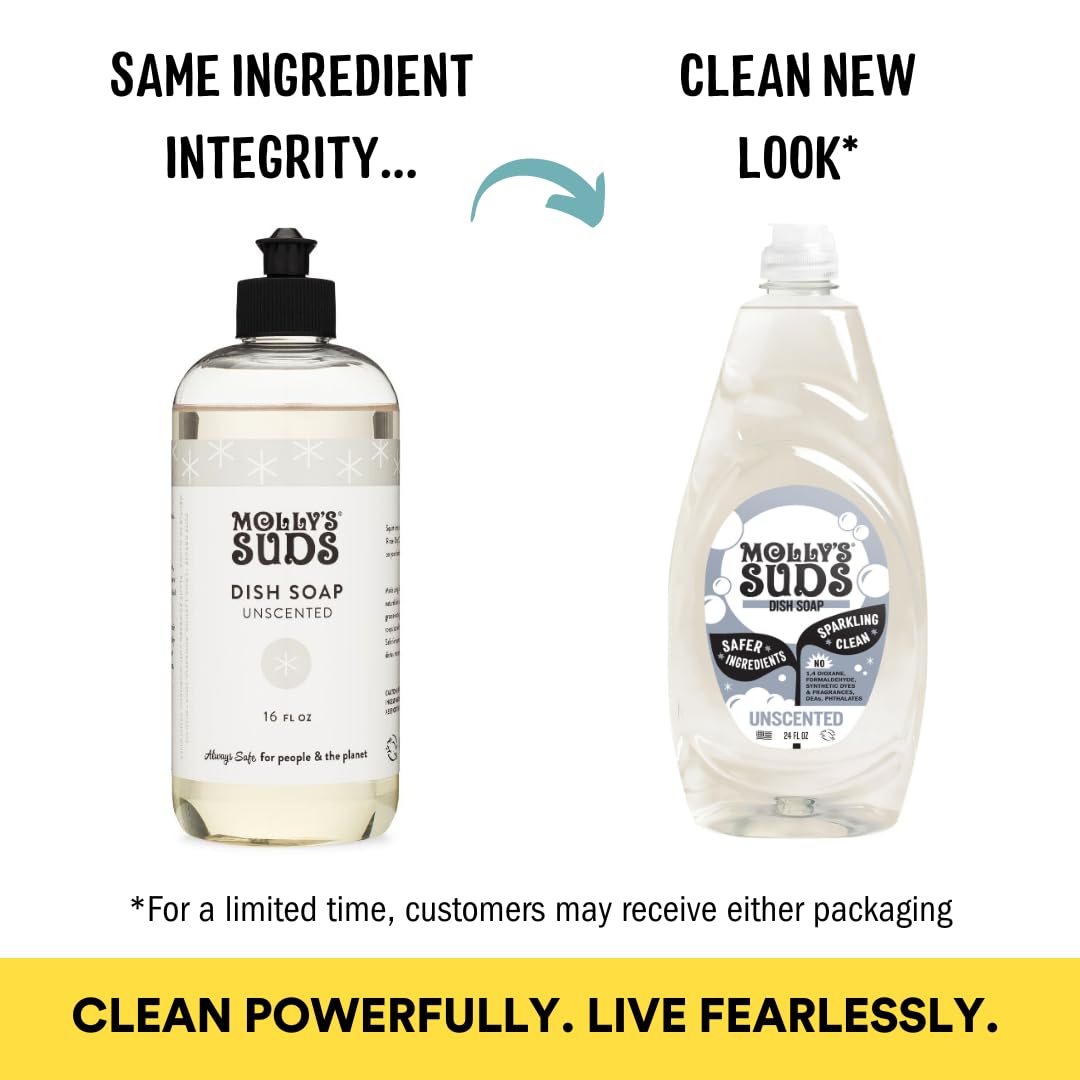 Molly's Suds Liquid Dish Soap | Cruelty-Free Cleaning


