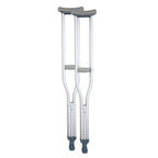 BodyMed Aluminum Crutches – Height Adjustable, Pair

