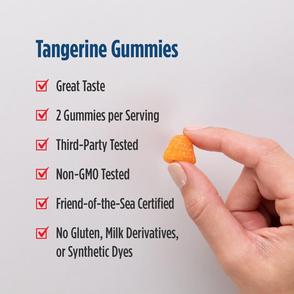 Nordic Naturals Omega-3 Gummies Tangerine with EPA & DHA

