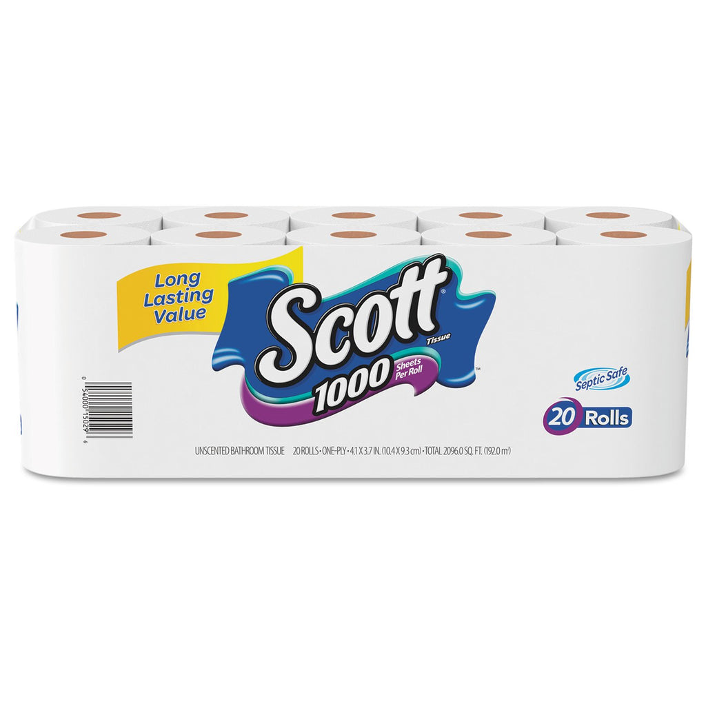Toilet Paper Scott Trusted Clean - 1-Ply Septic-Safe