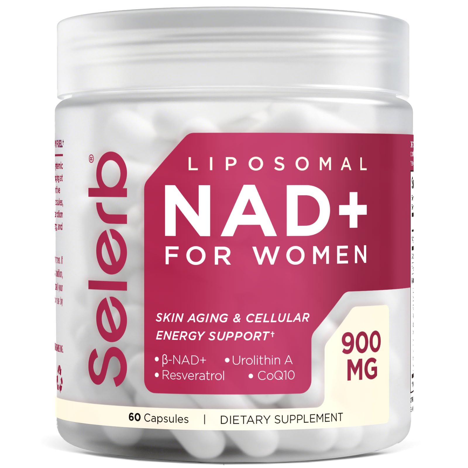 NAD+ Supplement for Women by Selerb | Energy & Skin Health

