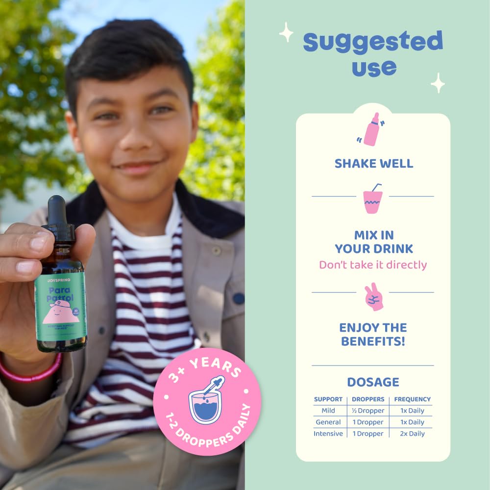 JoySpring ParaPatrol Kids Digestive Health Liquid

