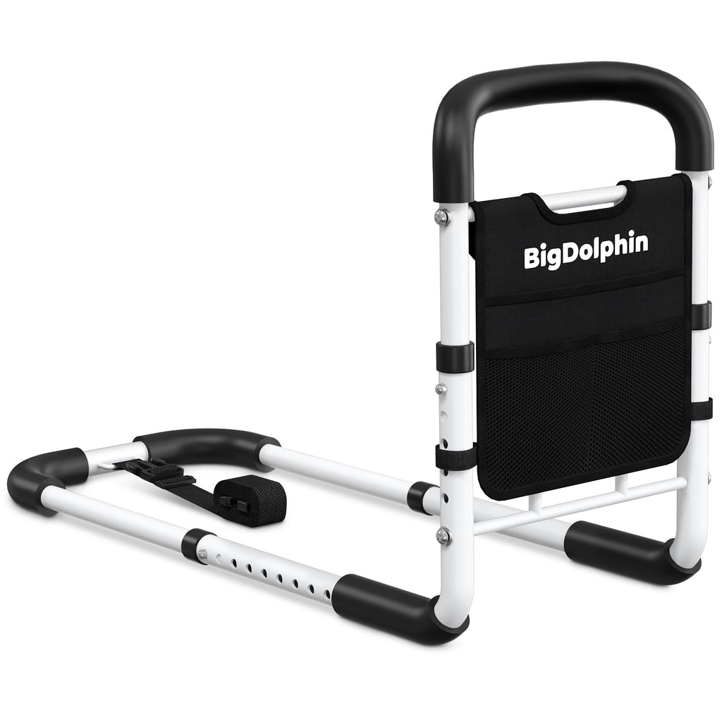 BigDolphin Bed Rail for Seniors - Non-Slip Handle

