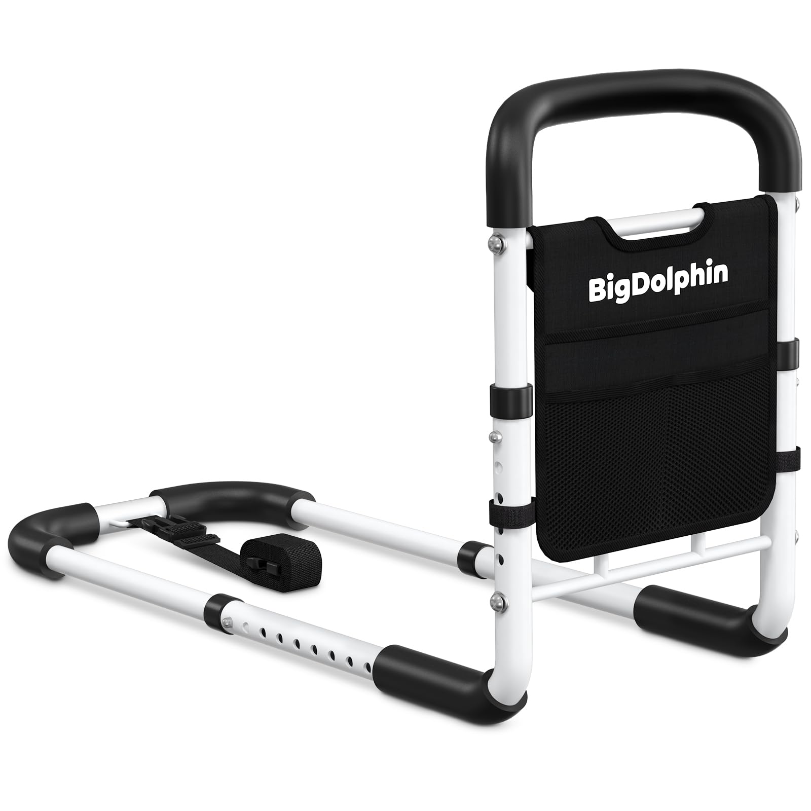 BigDolphin Bed Rail for Seniors - Non-Slip Handle

