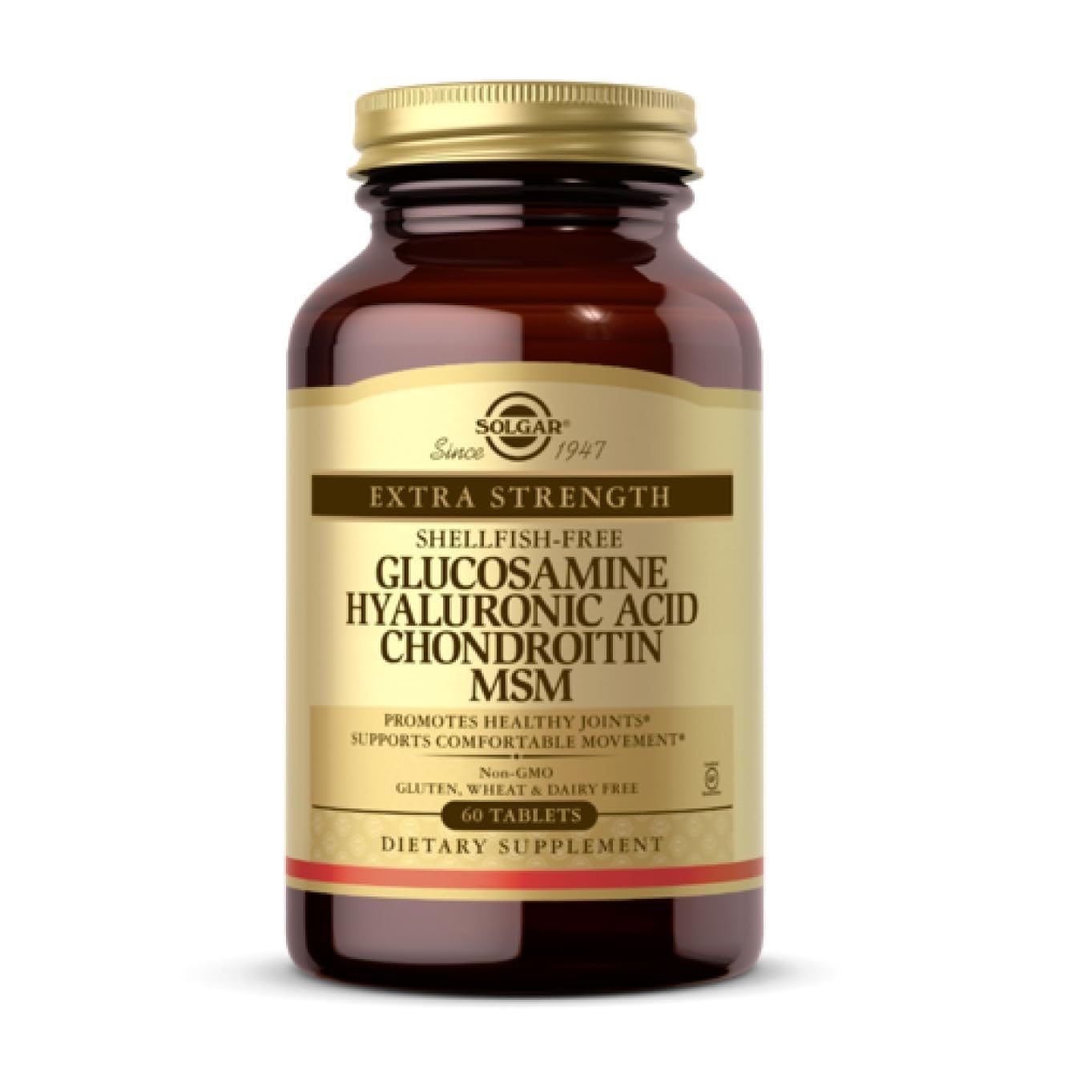 Solgar Glucosamine Hyaluronic Acid Chondroitin MSM Joint Supplement