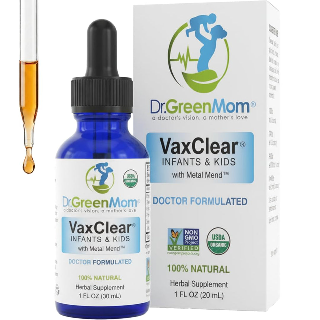 Dr. Green Mom Organic Detox Drops for Kids | Gentle

