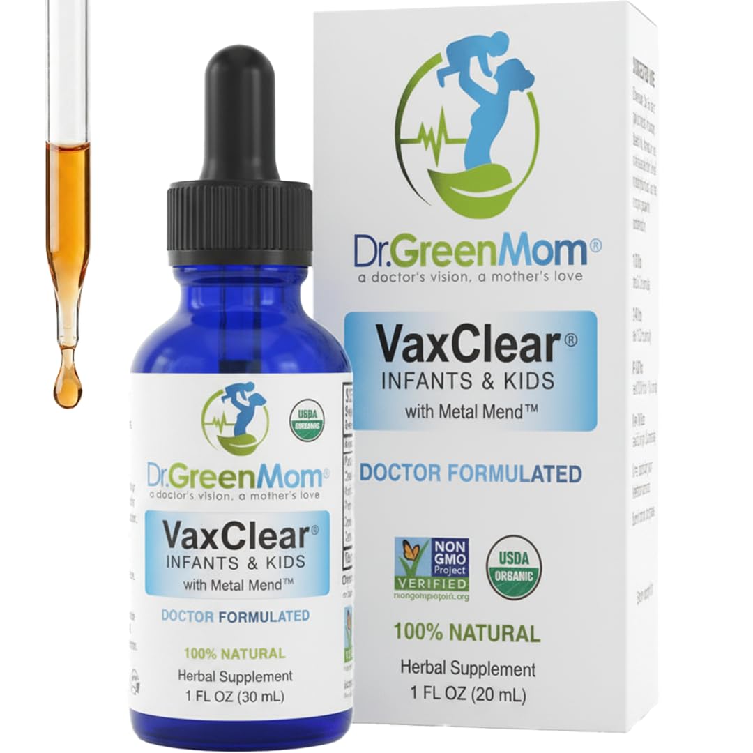 Dr. Green Mom Organic Detox Drops for Kids | Gentle

