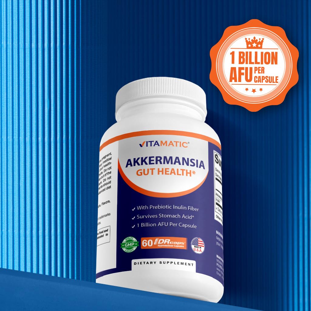 Vitamatic Akkermansia Muciniphila Gut Health Supplement

