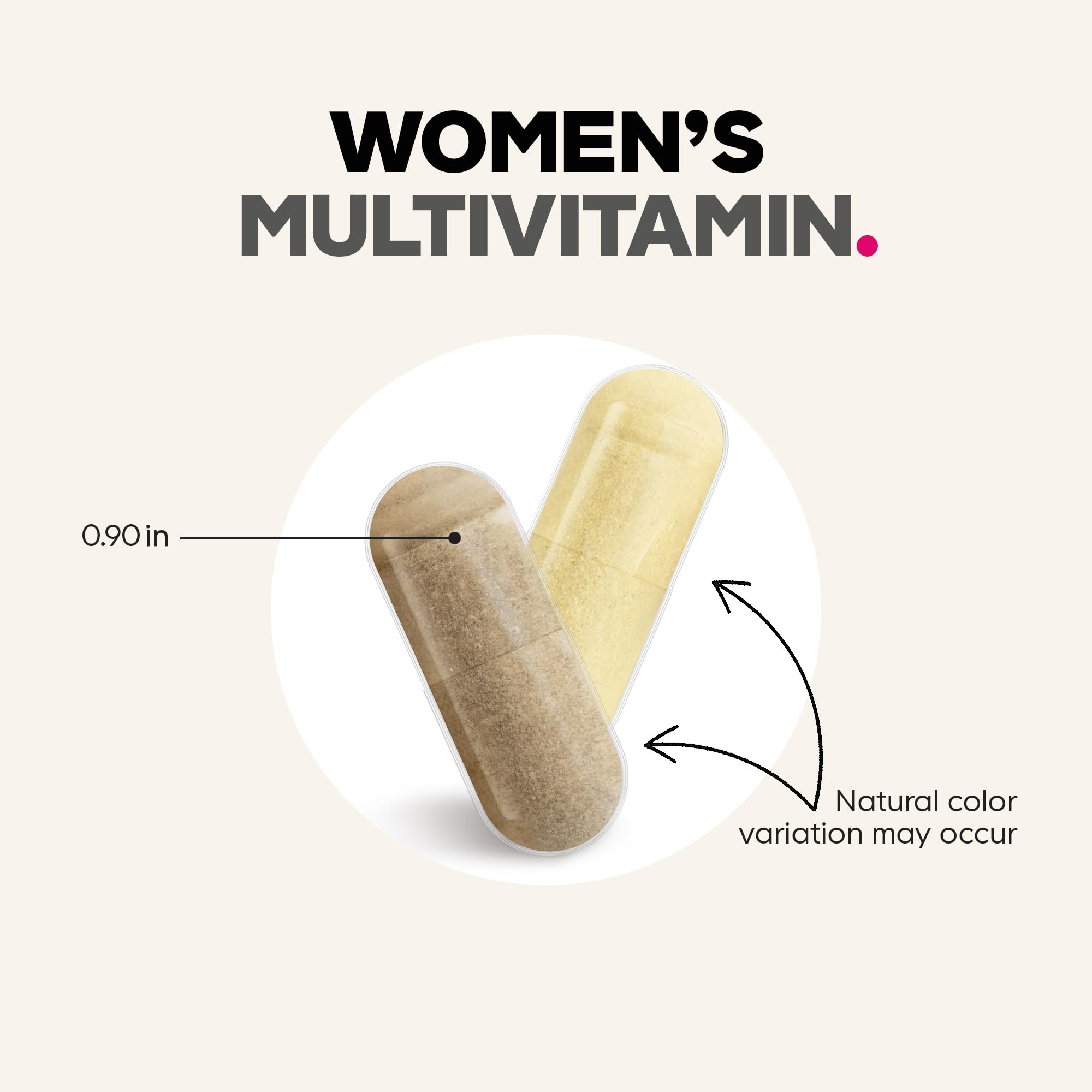 Codeage Women’s Daily Multivitamin | Fermented Whole Foods Probiotics

