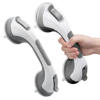 LEVERLOC Suction Grab Bar for Bathrooms | No-Drill Safety


