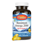 Carlson Maximum Omega 2000 Omega-3 Fish Oil Softgels

