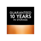Duracell CopperTop Alkaline Battery with Recloseable Package


