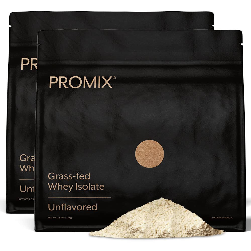 Promix Nutrition Grass-Fed Whey Protein Isolate Powder
