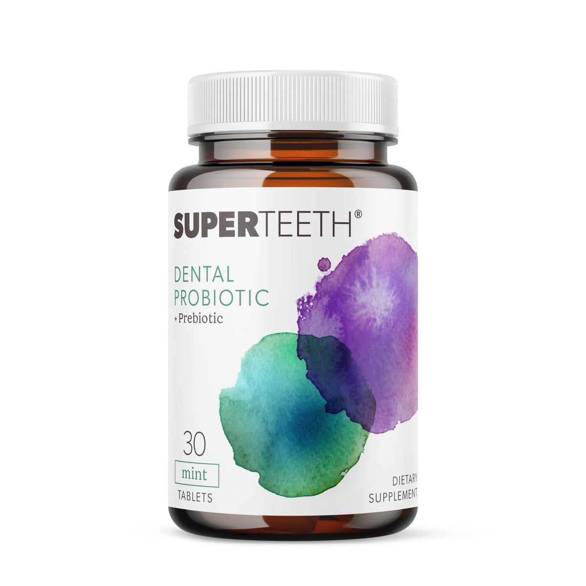 SuperTeeth Oral Probiotics Chewables for Fresh Breath and Cavities