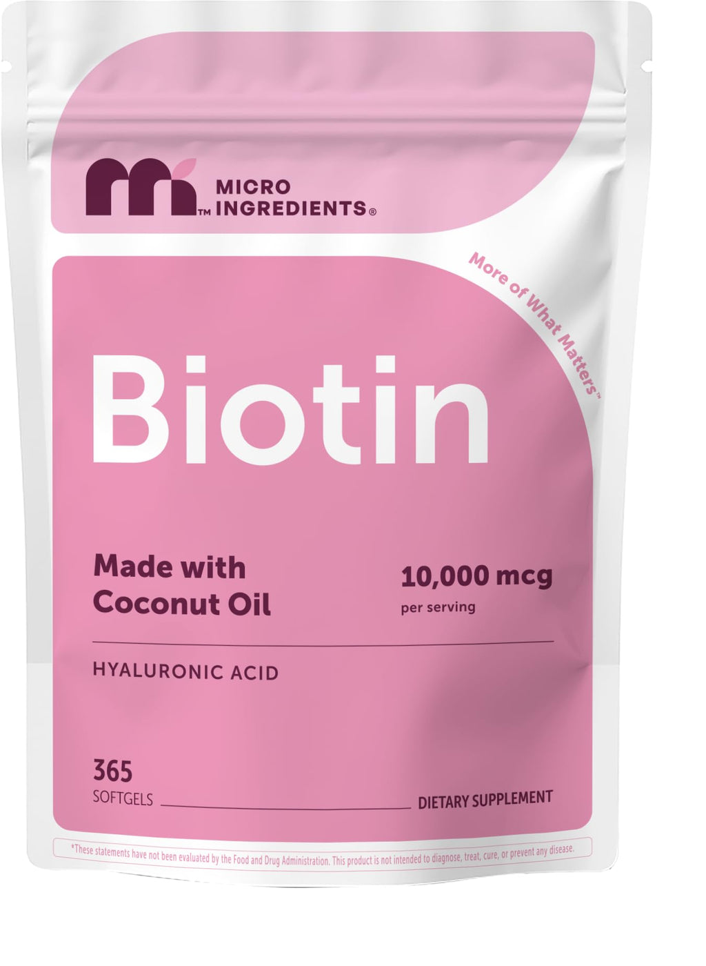 Micro Ingredients Dietary Supplement - 2-in-1 Formula


