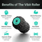 Vibit Vibrating Massage Roller for Deep Tissue Relief


