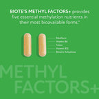 Biote Methyl Factors+ Circulation & Mood Supplement

