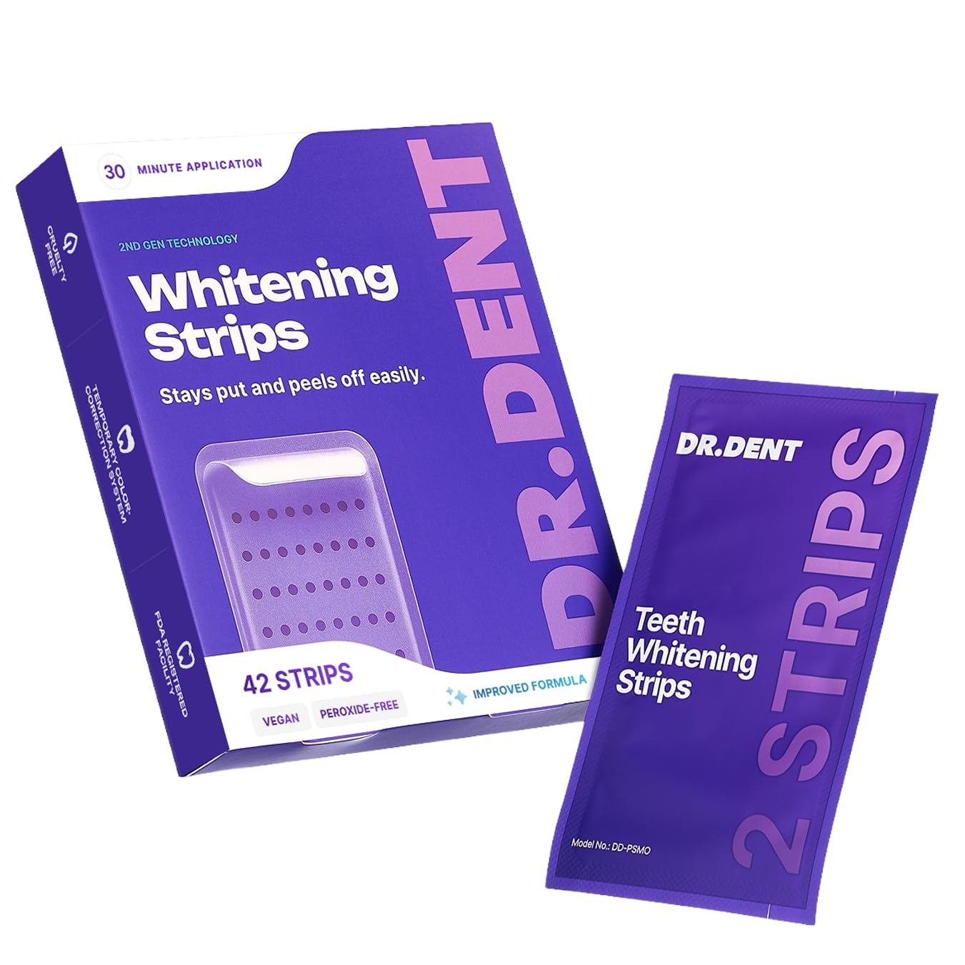DRDENT Purple Teeth Whitening System | Safe for Enamel

