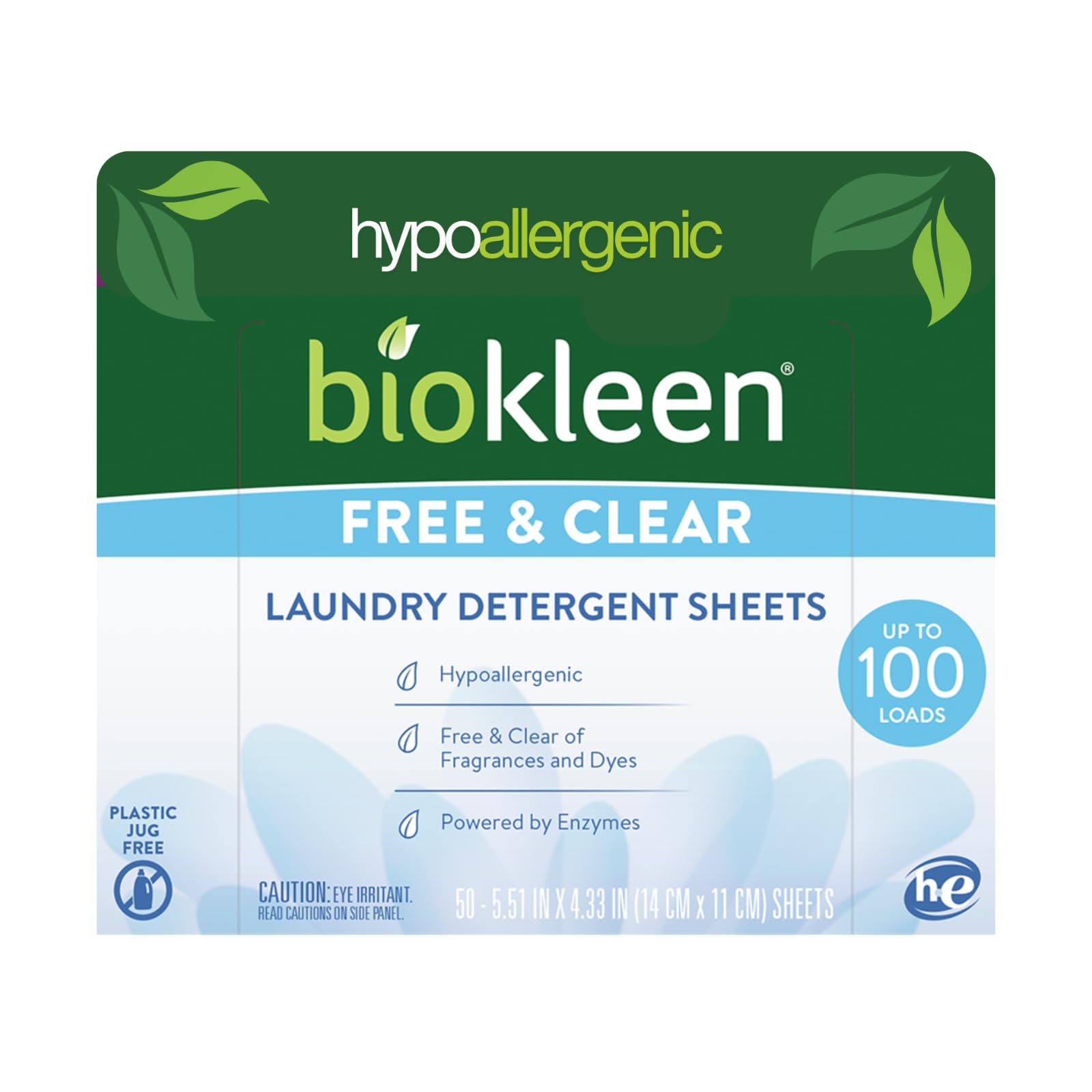 Biokleen Natural Sport Laundry Detergent - Plant-Based, Ultra Concentrated