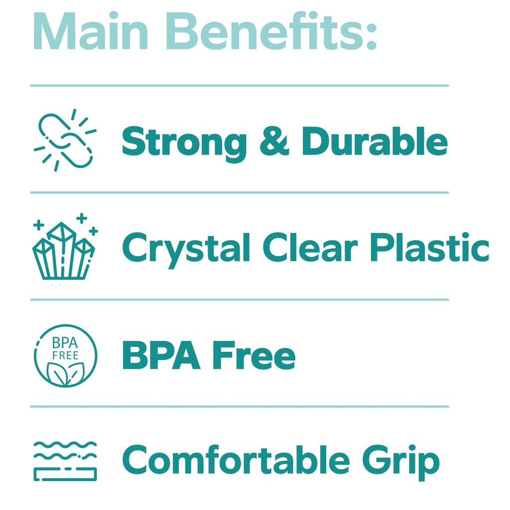 GUSTO Plastic Cups – Disposable for Cold Beverages

