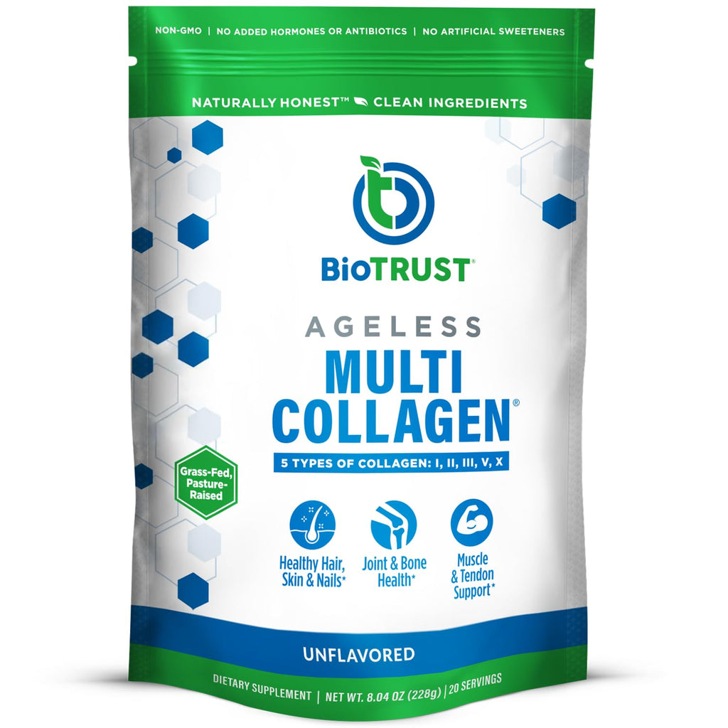 BioTrust Ageless Multi Collagen Peptides Powder


