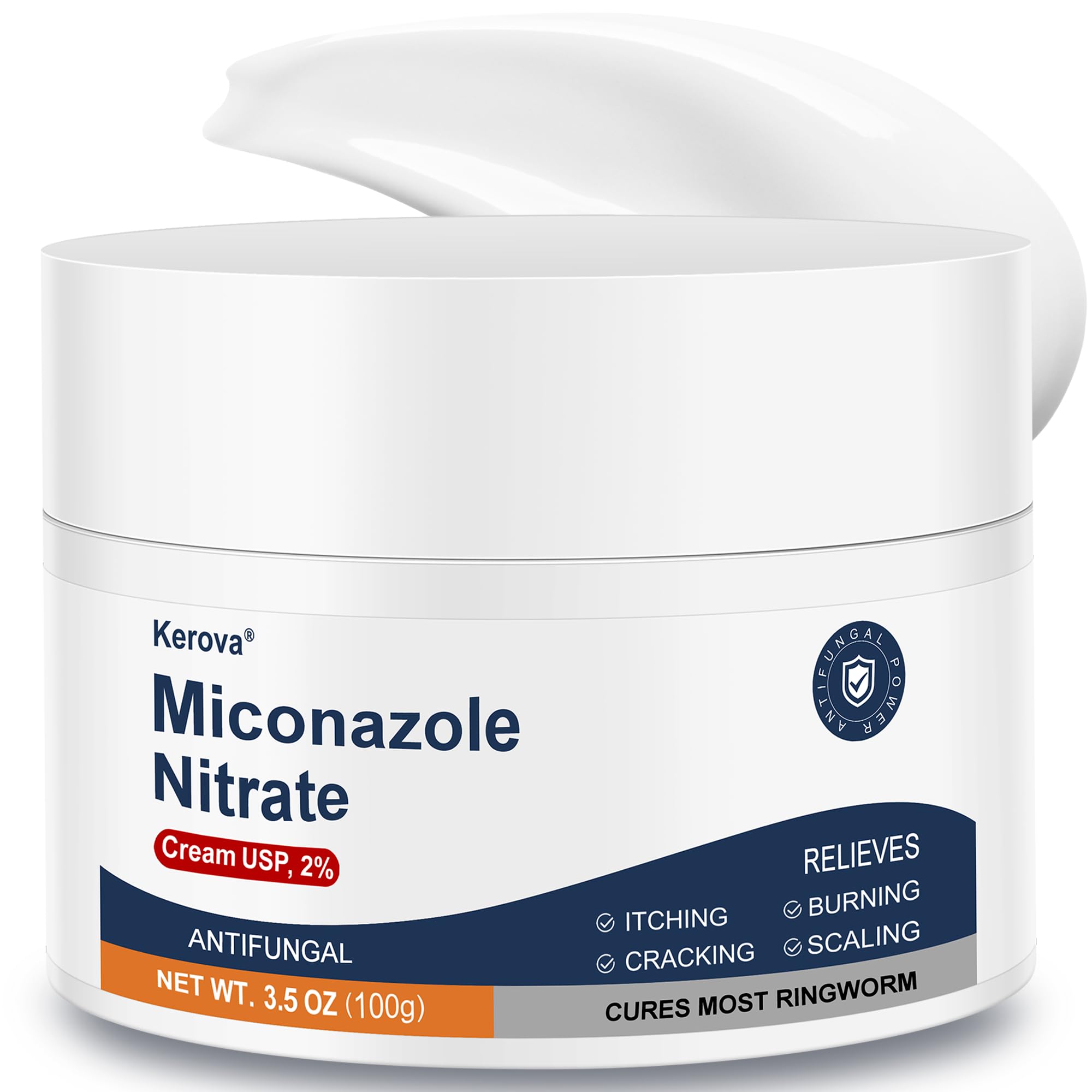 Antifungal Cream Kerova 2% Miconazole for Jock Itch

