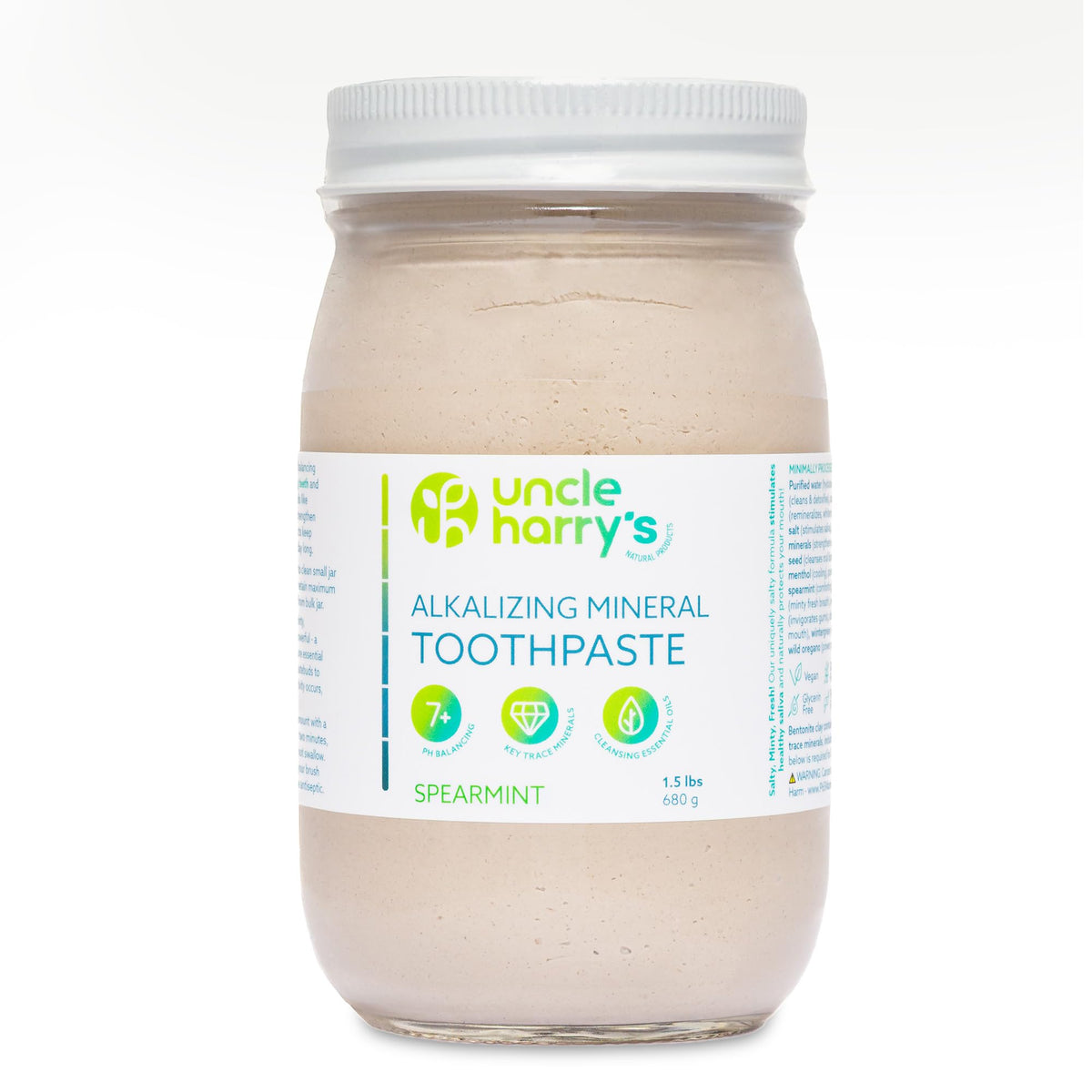 Uncle Harry's Remineralizing Toothpaste