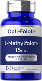 Carlyle L-Methylfolate 15 mg Folate Supplement

