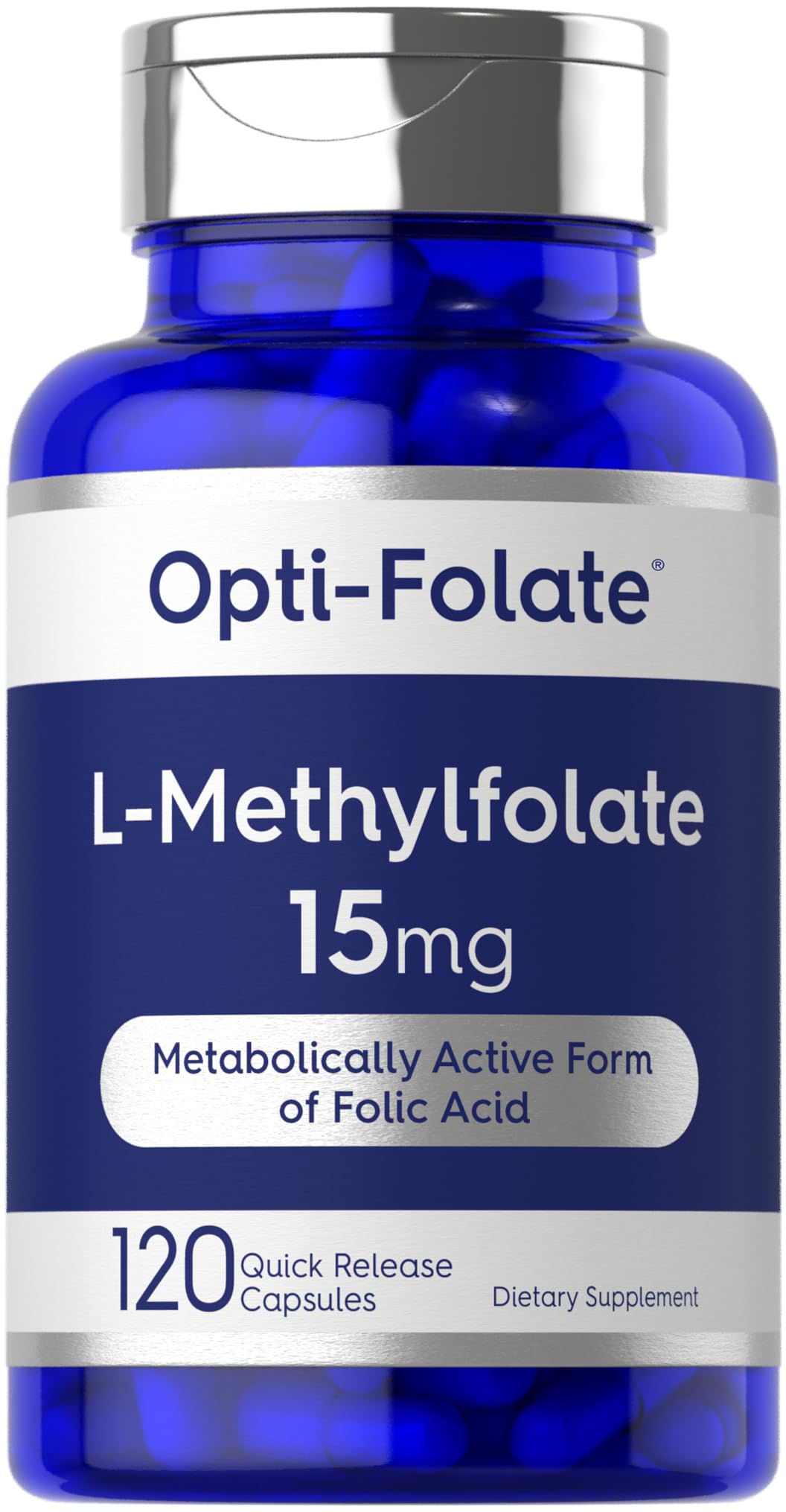 Carlyle L-Methylfolate 15 mg Folate Supplement

