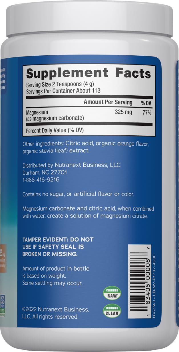 Natural Vitality CALM Magnesium Citrate Drink Mix

