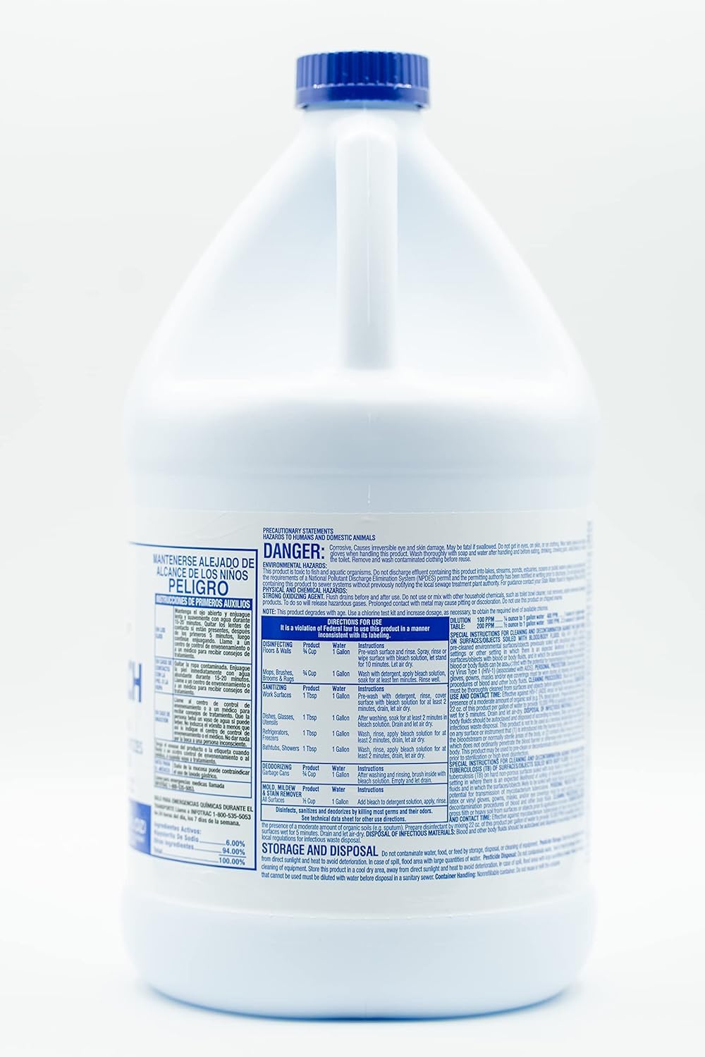 Ultra Germicidal Liquid Bleach for Laundry & Sanitation


