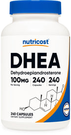 Nutricost DHEA 100mg Supplement - Gluten Free

