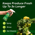 Eat Cleaner Fruit & Vegetable Wash by CleanBoss

