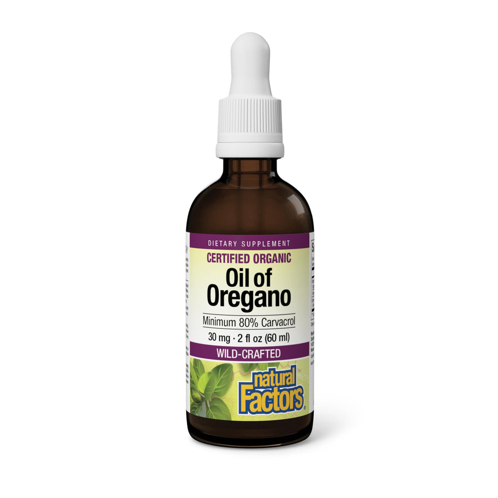 Natural Factors Oil of Oregano Liquid for Immune Support

