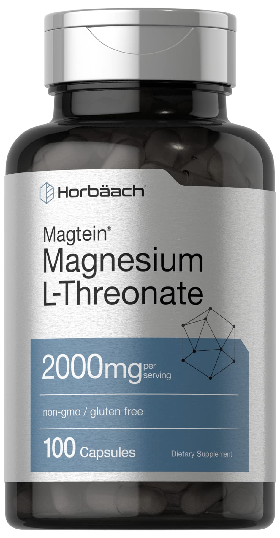Horbäach Magtein Magnesium L-Threonate Supplement