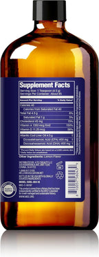 SOULSATION Icelandic Cod Liver Oil Lemon | Omega-3 EPA & DHA

