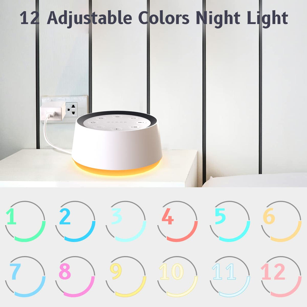 Noise Sound Machine - 30 Sounds, Memory, Timers

